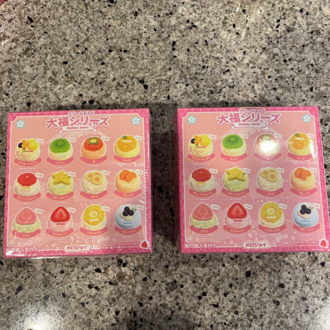 新品　未開封 mellojoy メロジョイ クリームまみれ大福シリーズ