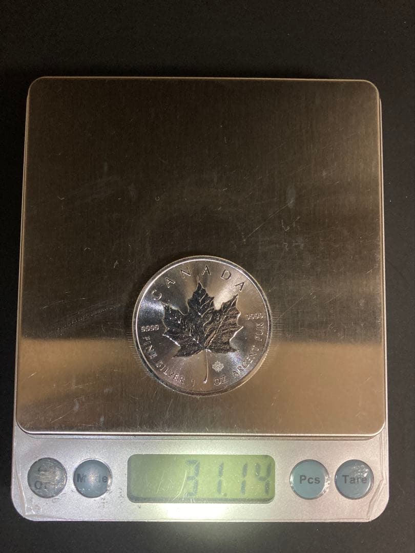 《カナダ》エリザベス 5ドル銀貨(2014年) ＊ケース付＊