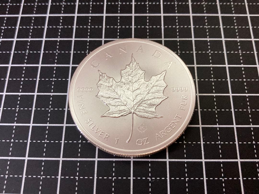 《カナダ》エリザベス 5ドル銀貨(2014年) ＊ケース付＊