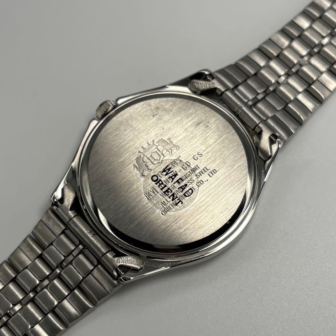 デッドストック品 ORIENT オリエント クォーツ腕時計 電池交換済