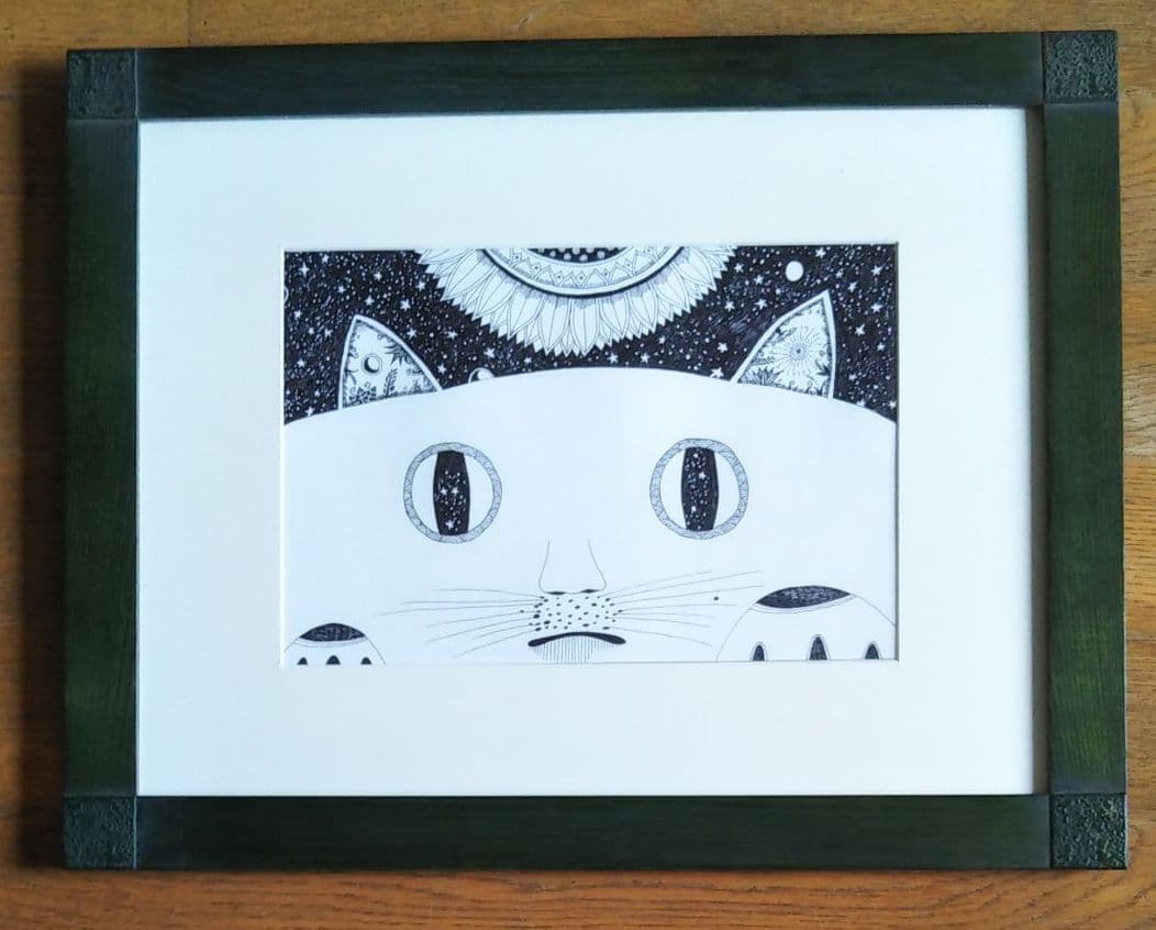 東野健一作  細密画