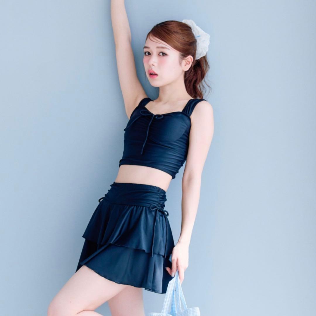 OLIVE des OLIVE レース羽織付リボンswim wear