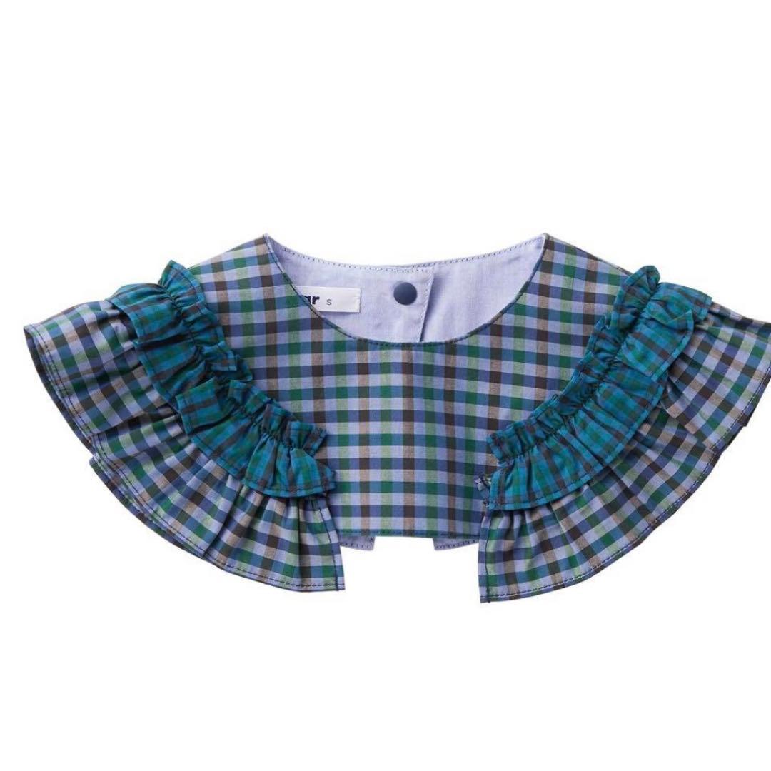 新品 】 ファミリア familiar つけ襟 つけえり ブルー Sつけ襟 - メルカリ