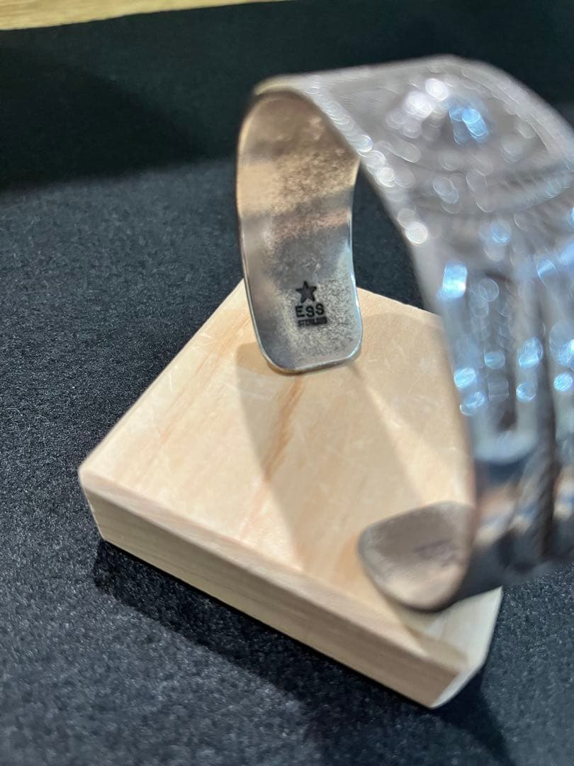 [激レア] ESS エディソン・サンディ・スミス バングル　ナバホ NAVAJO