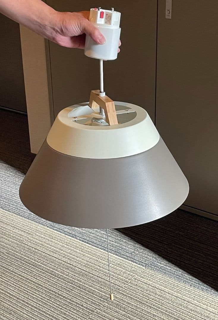 【メルクロス・美品・匿名】MERCROSランプ バイ 2トーン ペンダントライト