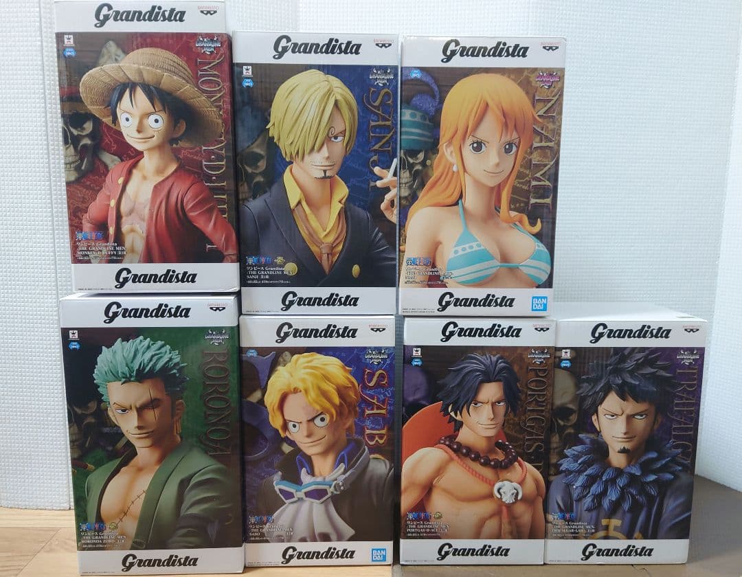 ワンピース フィギュア まとめ売り グランディスタ P.O.P DXF - メルカリ