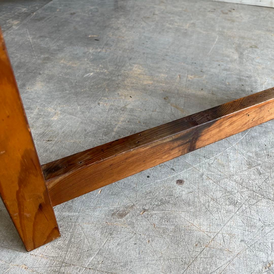 アンティーク 平机 テーブル 無垢材 デスク z485