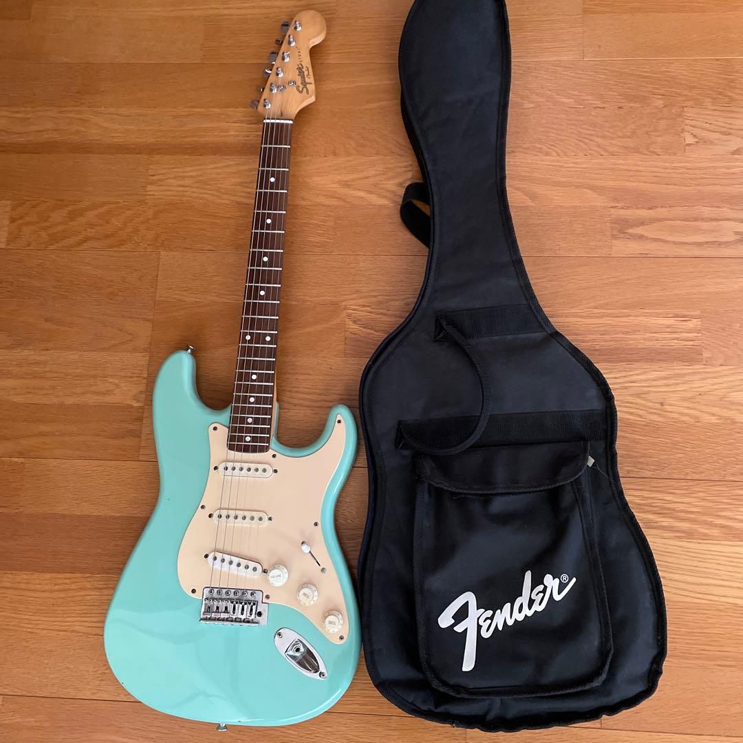 スクワイヤー サーフグリーン ストラトキャスター - メルカリ