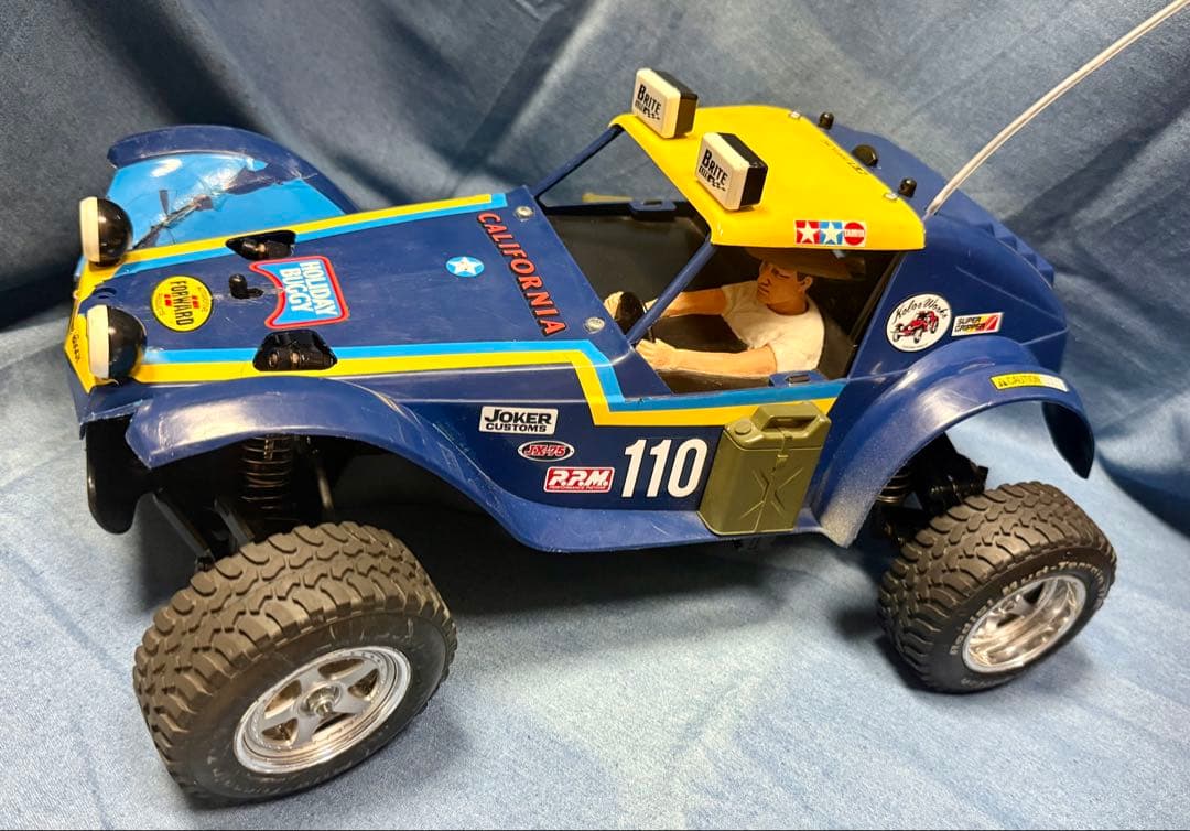 merriwo【組立済み】タミヤ・ホリデーバギー＆フタバ送信機・受信機付き