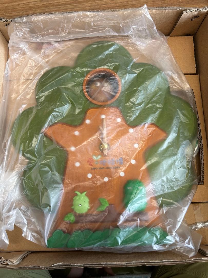 【新品　未使用】愛知　万博　壁掛　時計　モリゾー　キッコロ　モリコロ　グッズ