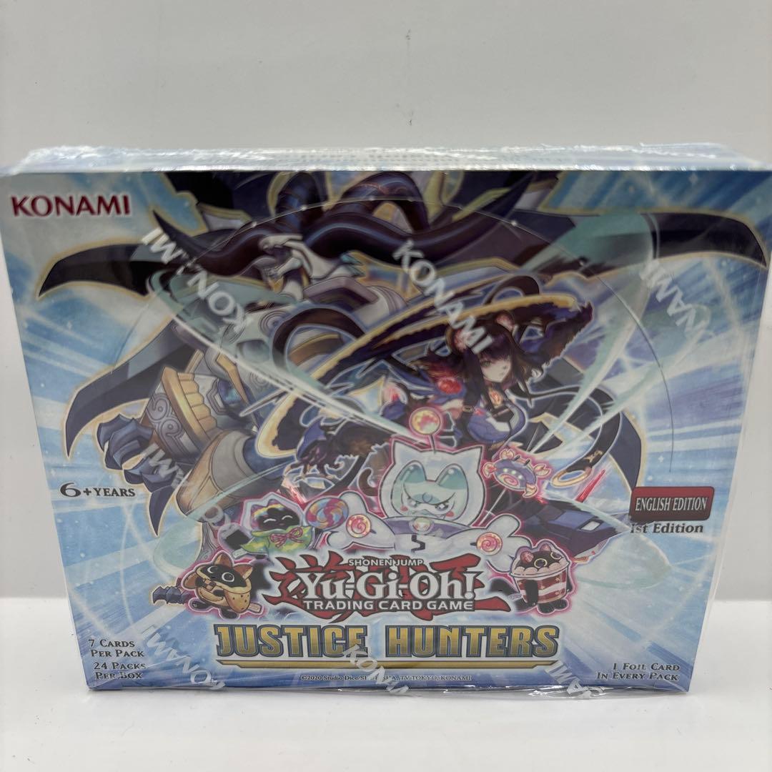 コナミ遊戯王 YuGiOh 英語版 ジャスティス・ハンターズ BOX（X