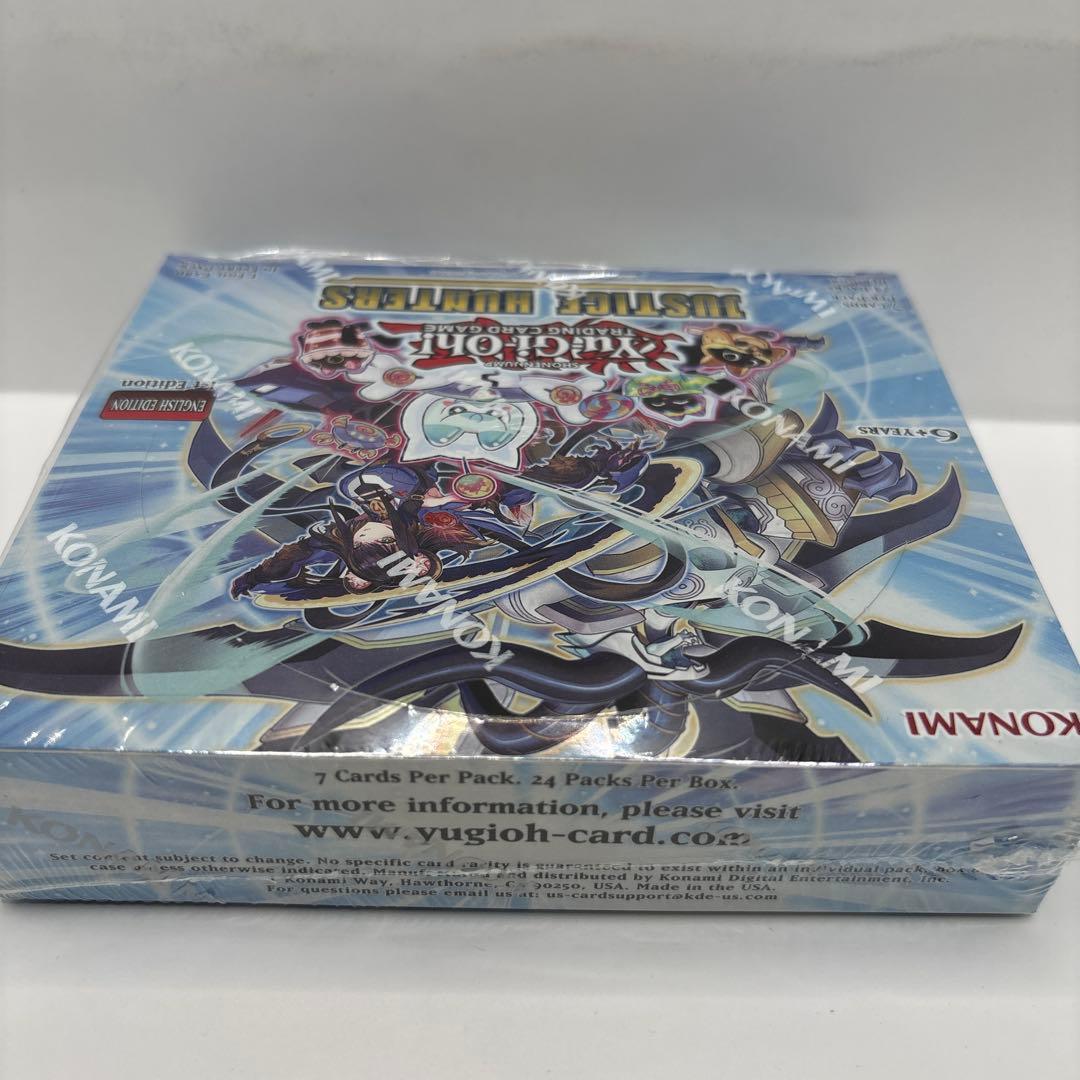 コナミ遊戯王 YuGiOh 英語版 ジャスティス・ハンターズ BOX（X