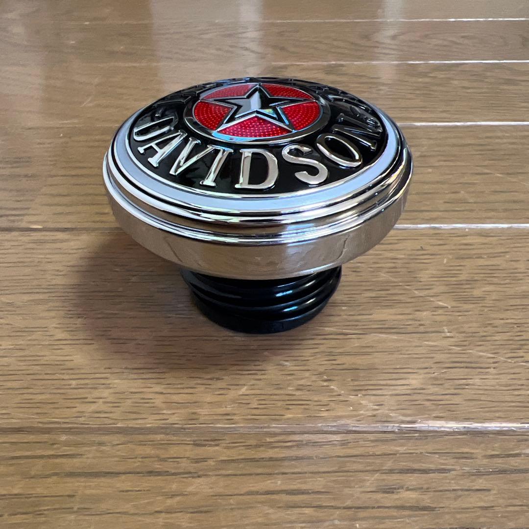 ハーレー スポーツスター 純正 タンクキャップ メダリオン 七宝焼き