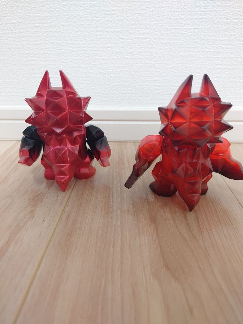 ネコラット　ドラポリゴン 2体セット ソフビ