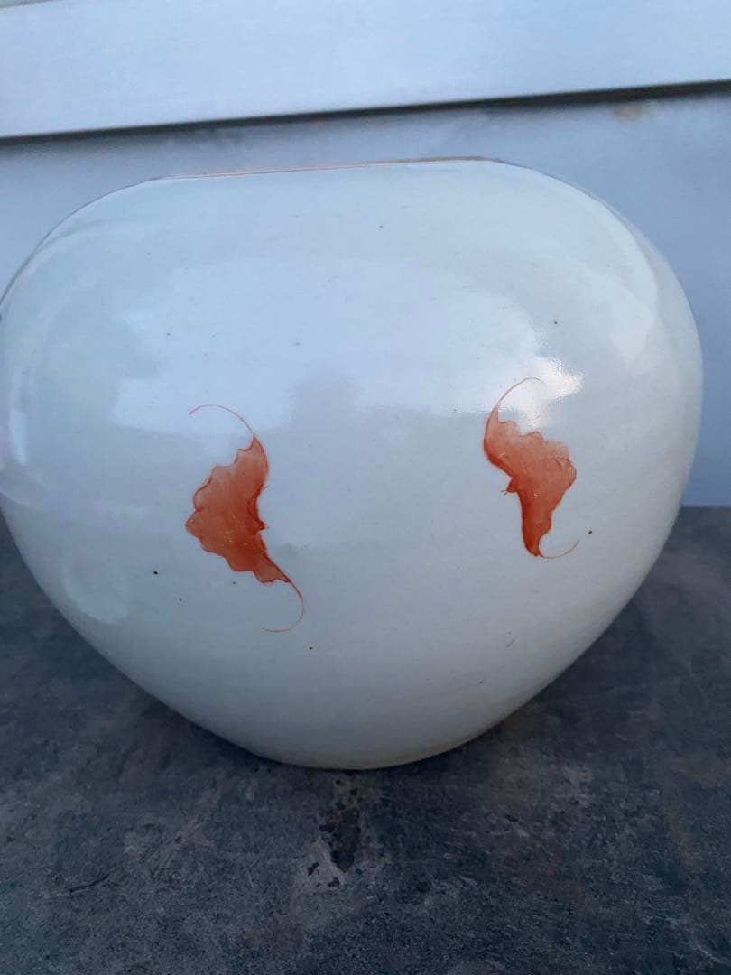 中国　清時代　童子絵　壺　古美術　骨董品