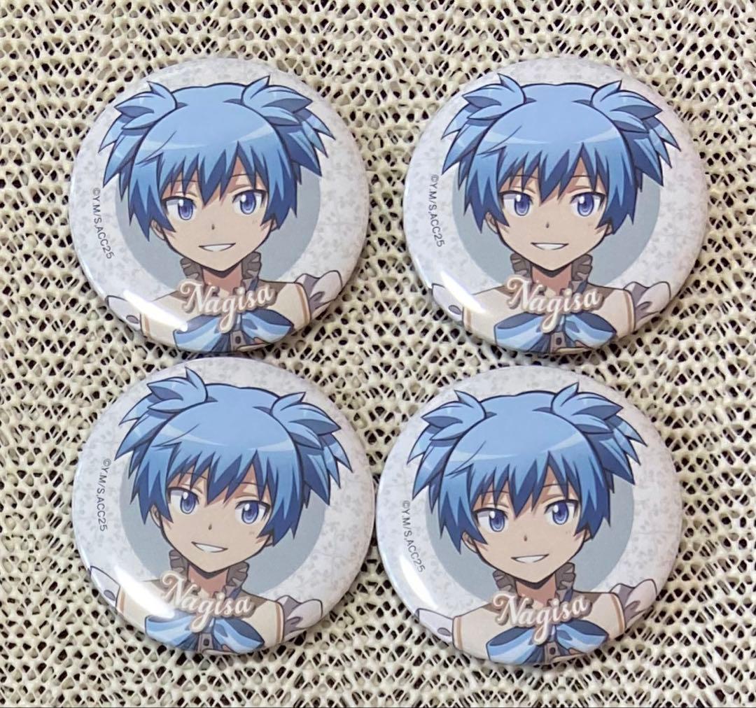 暗殺教室 潮田渚 缶バッジ devil Engel 天使と悪魔 - メルカリ