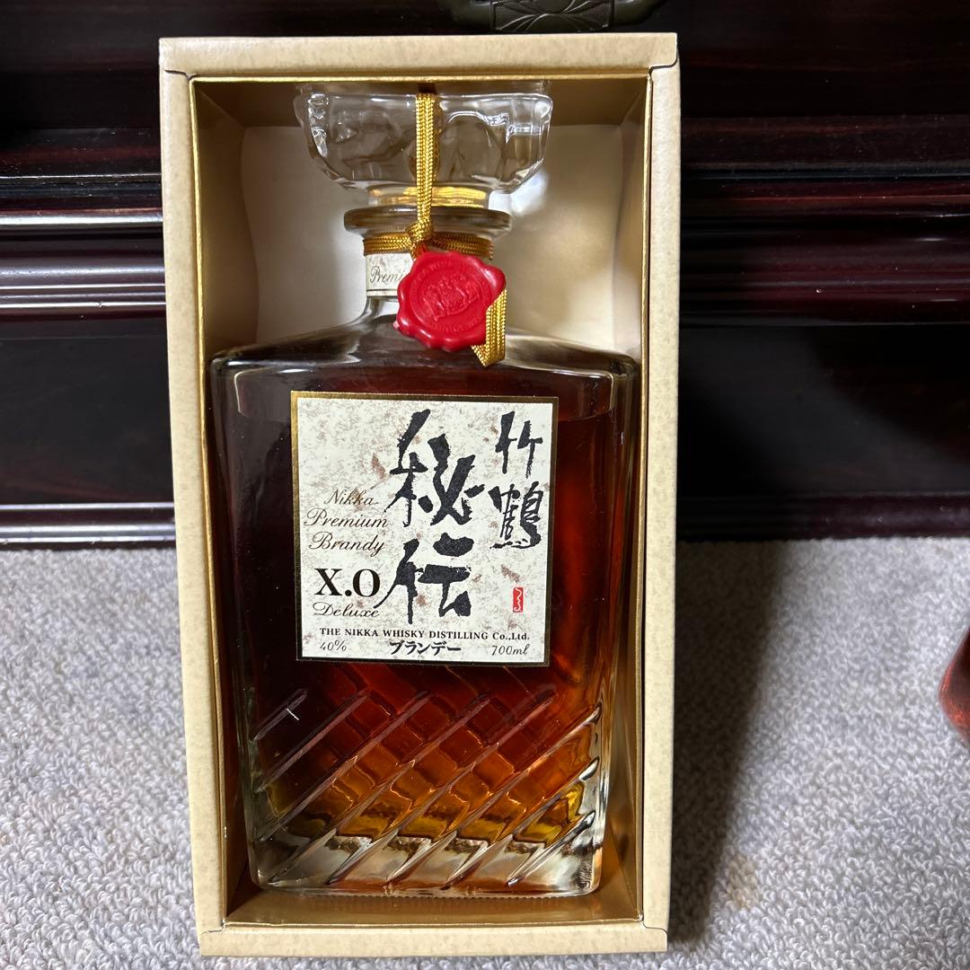 新品未開封】竹鶴 秘伝 ブランデー 終売品 地域限定 700ml - メルカリ