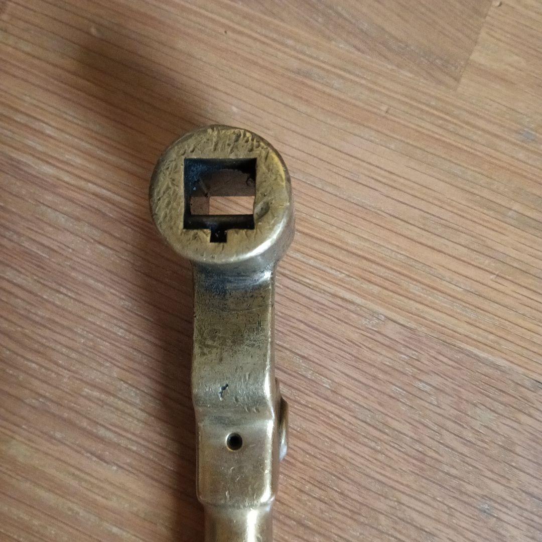 鉄道部品　ブレーキハンドル