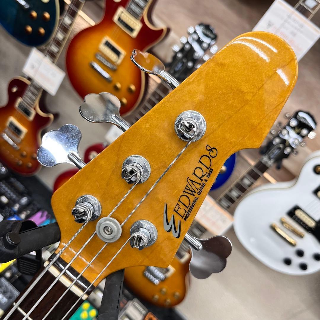 10198】 Edwards E-JB ジャガーベース サンバースト