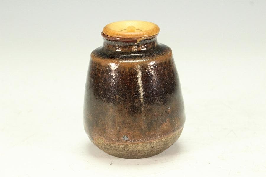 茶道具 唐物 茶入 蔵書付(K-YC371)