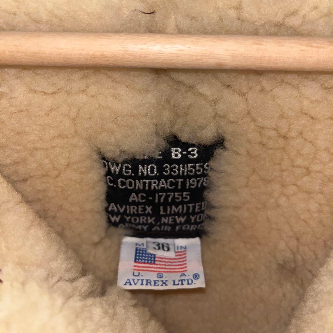 ジャケット・アウター AVIREX B-3