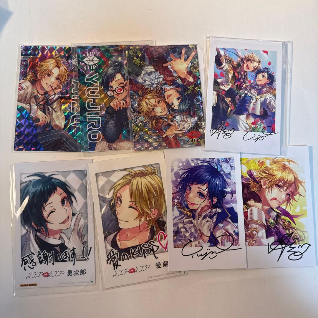 LIP×LIP HoneyWorks アフタヌーンティー チェキ風トレカ ┗|∵|┓3月