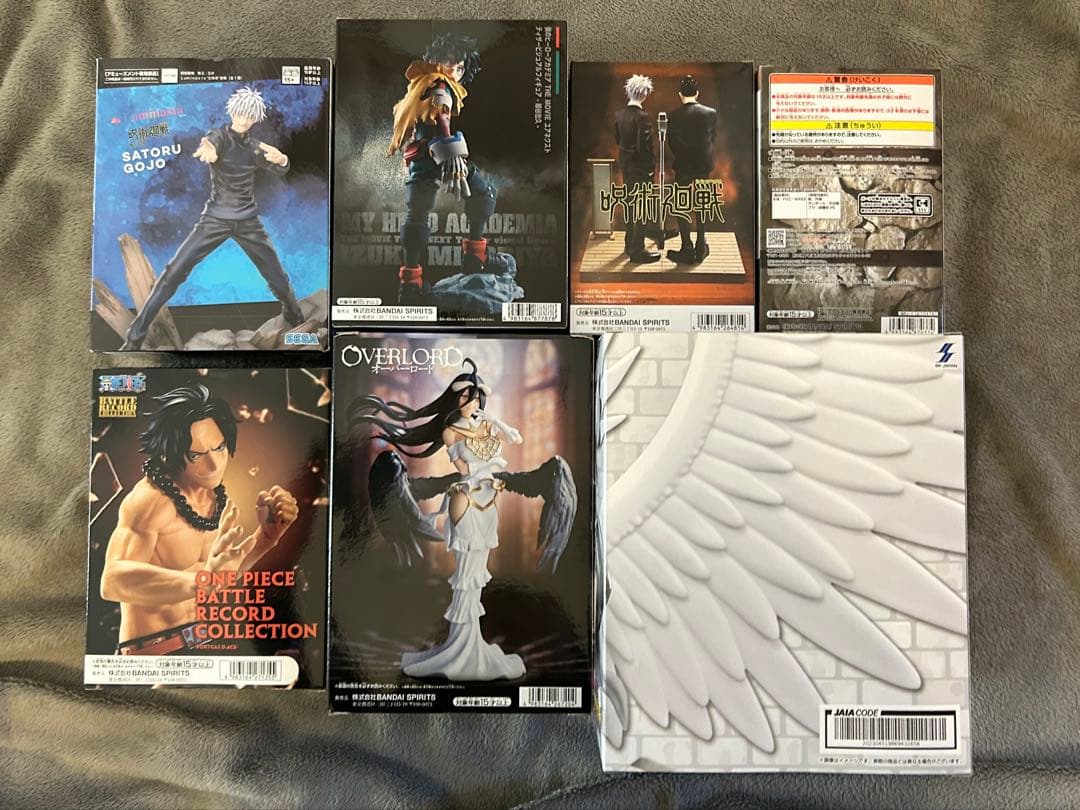 フィギュア まとめ売り ワンピース エース 五条悟 ヒロアカ アルベド