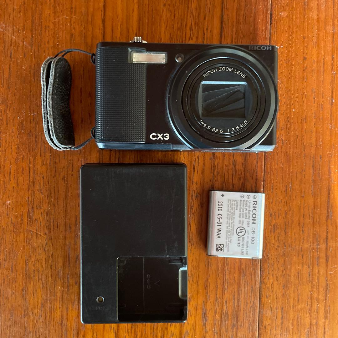 RICOH CX3 コンパクトデジタルカメラ 本体 - メルカリ