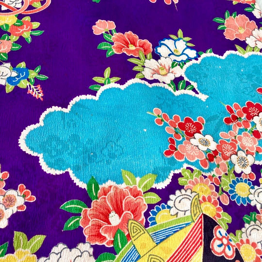 アンティーク　女の子　子供着物　七五三　アンティーク着物　NO6