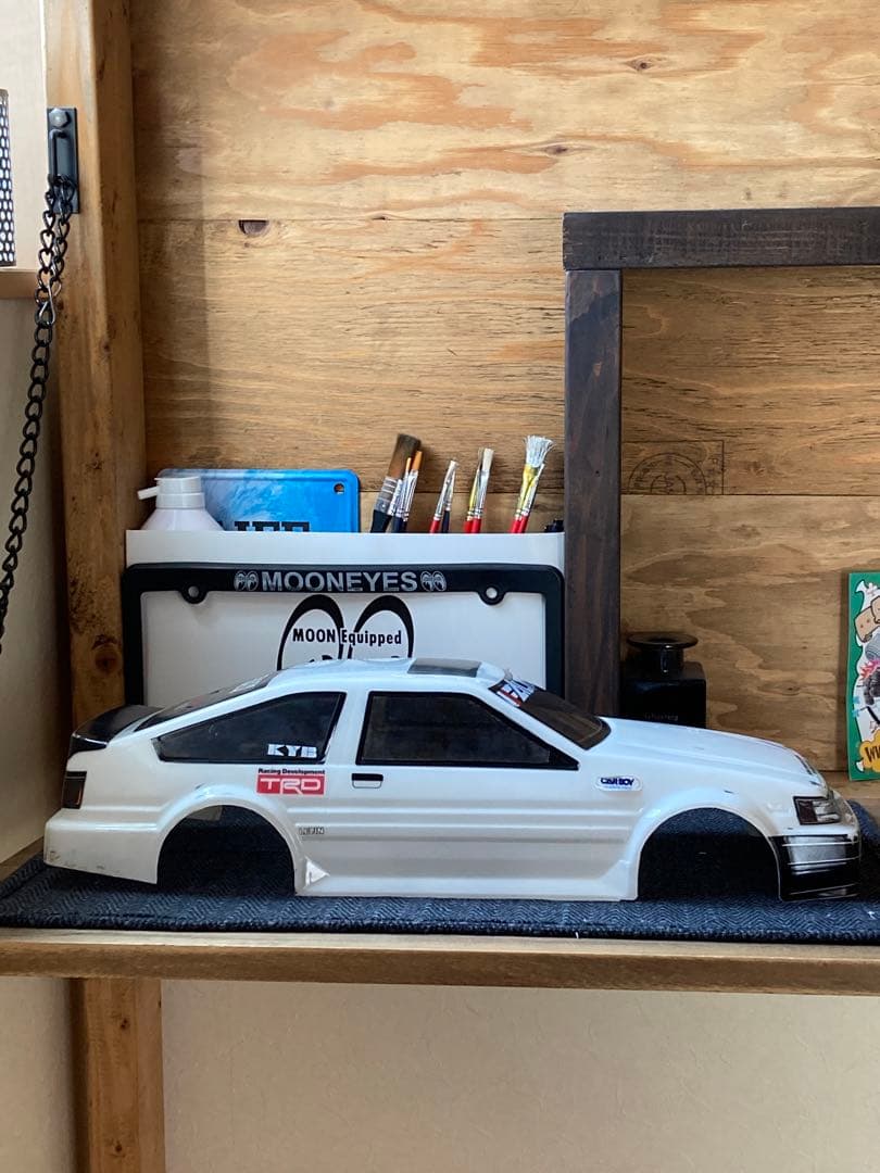 ABC ホビー AE86レビン ラジコン ボディ【使用感あり】 - メルカリ