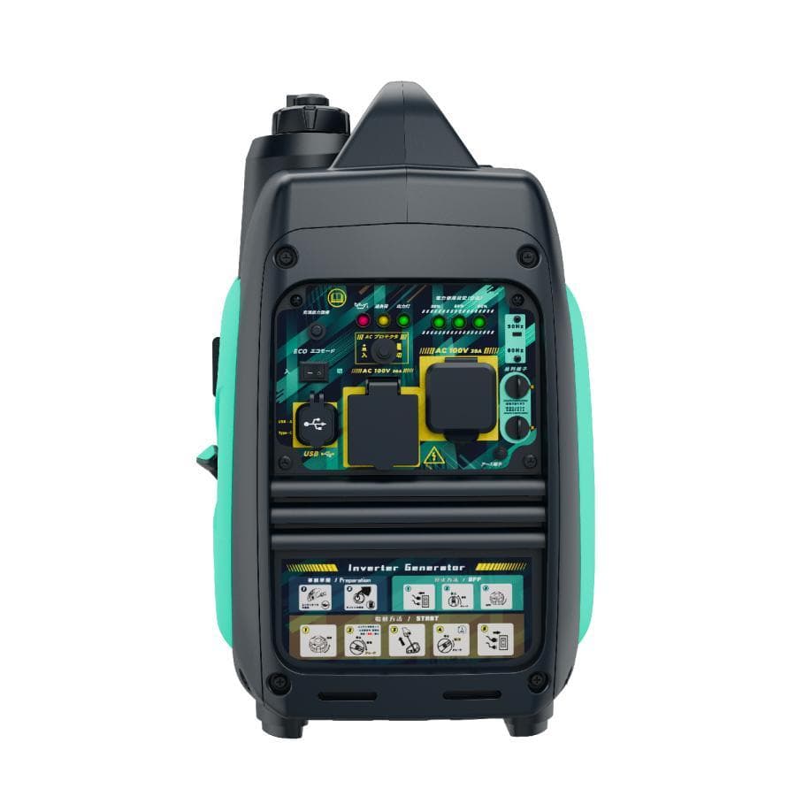 Kareyouインバーター発電機 3.0kVA ガソリン発電機 静音 小型軽量