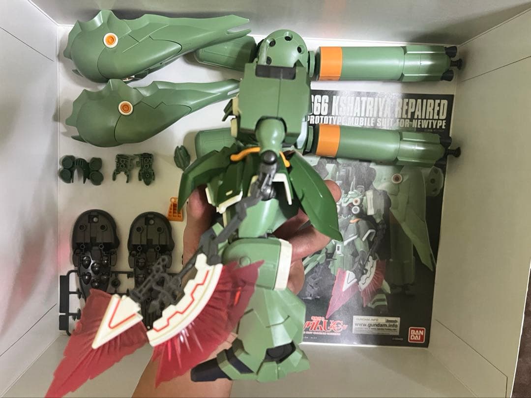 【素組・完成品】HG クシャトリヤ・リペアード