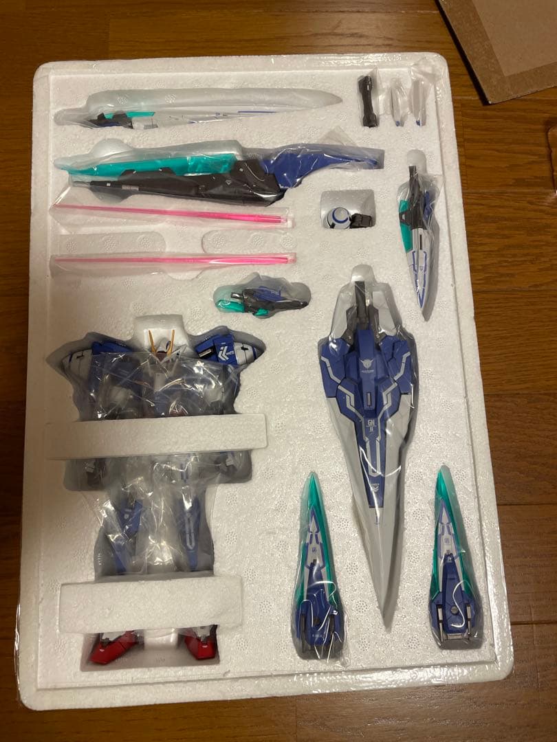 【開封済】LBUILD ガンダム ダブルオー SEVEN SWORD/G