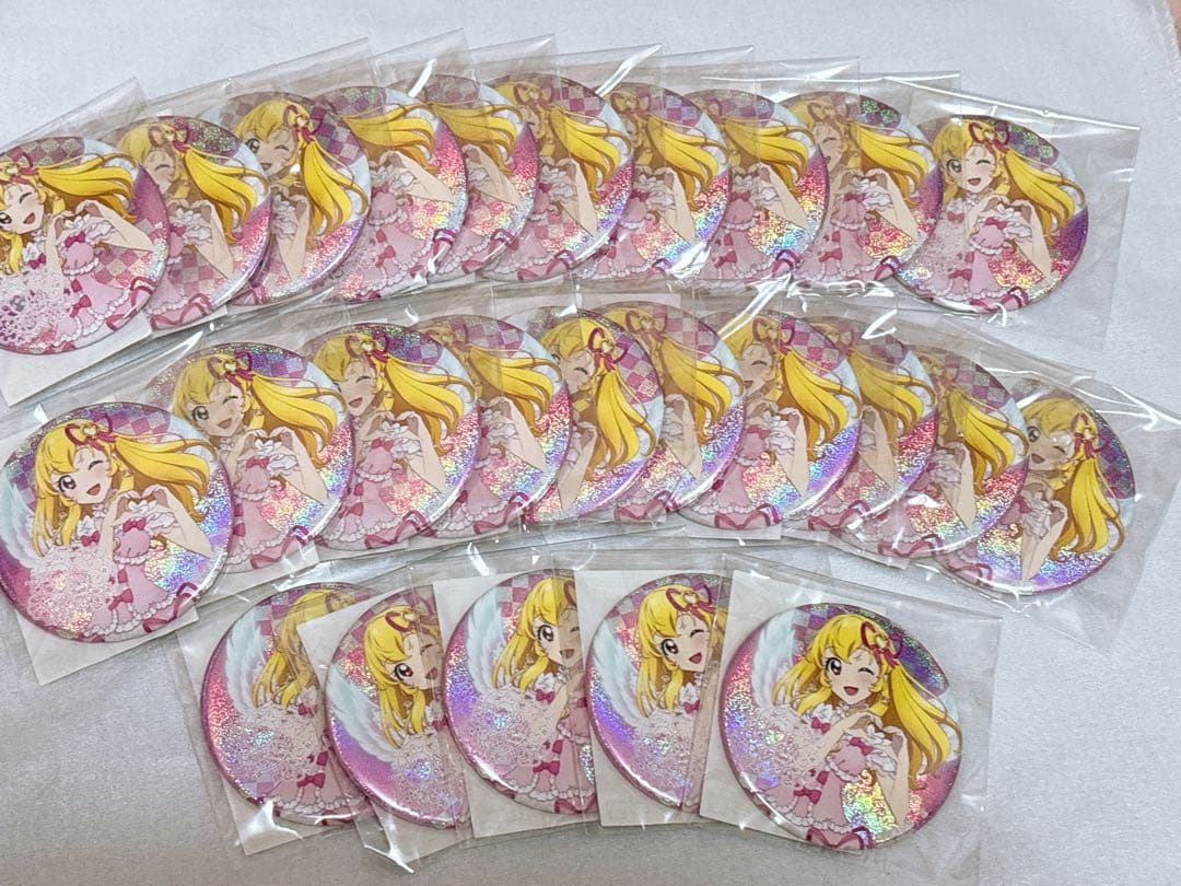 アイカツ BIGホロ缶バッジ オールアイカツ！コレクション 星宮いちご 25個