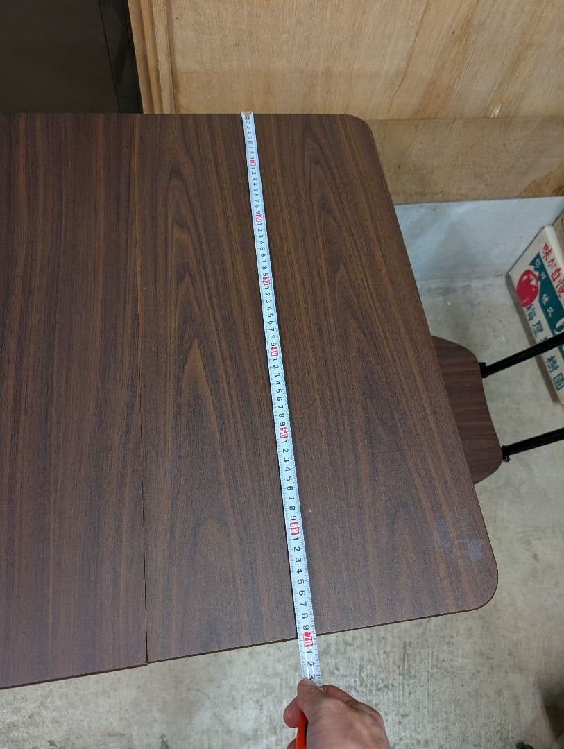 折畳みテーブル・チェア2脚set +3,000円 キッチンラック+5,000円