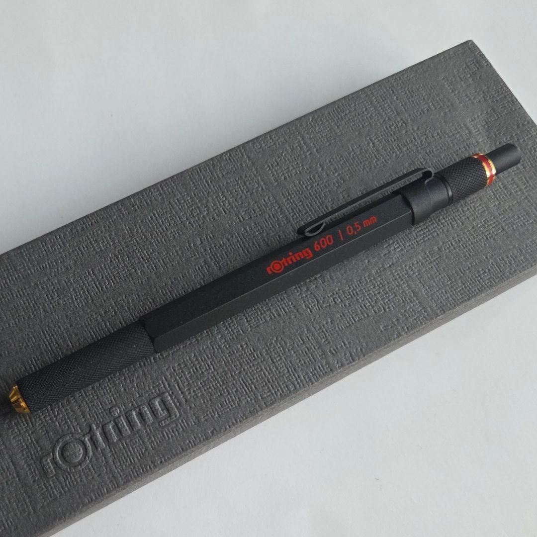 廃盤・廃番 Rotring ロットリング 600G 0.5mm ブラック