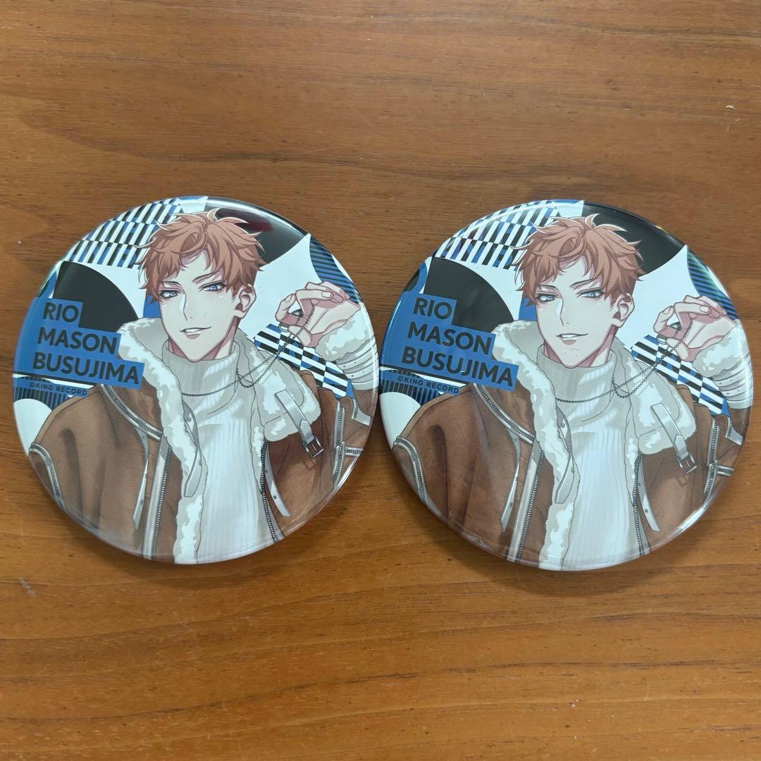 ヒプノシスマイク 毒島メイソン理鶯 EW04 缶バッジ