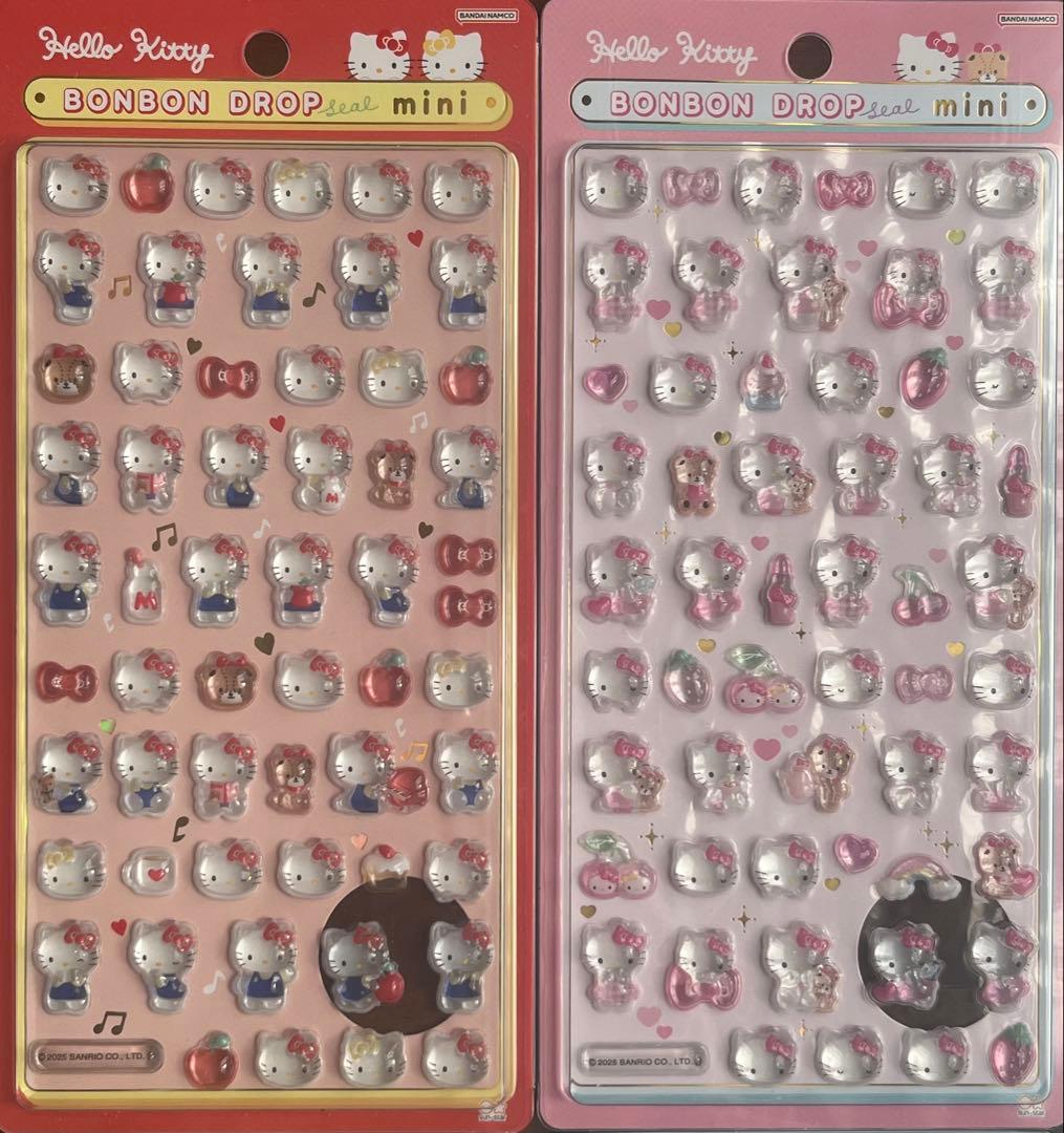 ボンボンドロップシール サンリオ＆ちいかわ うるちゅるPOP サンリオ 全11点