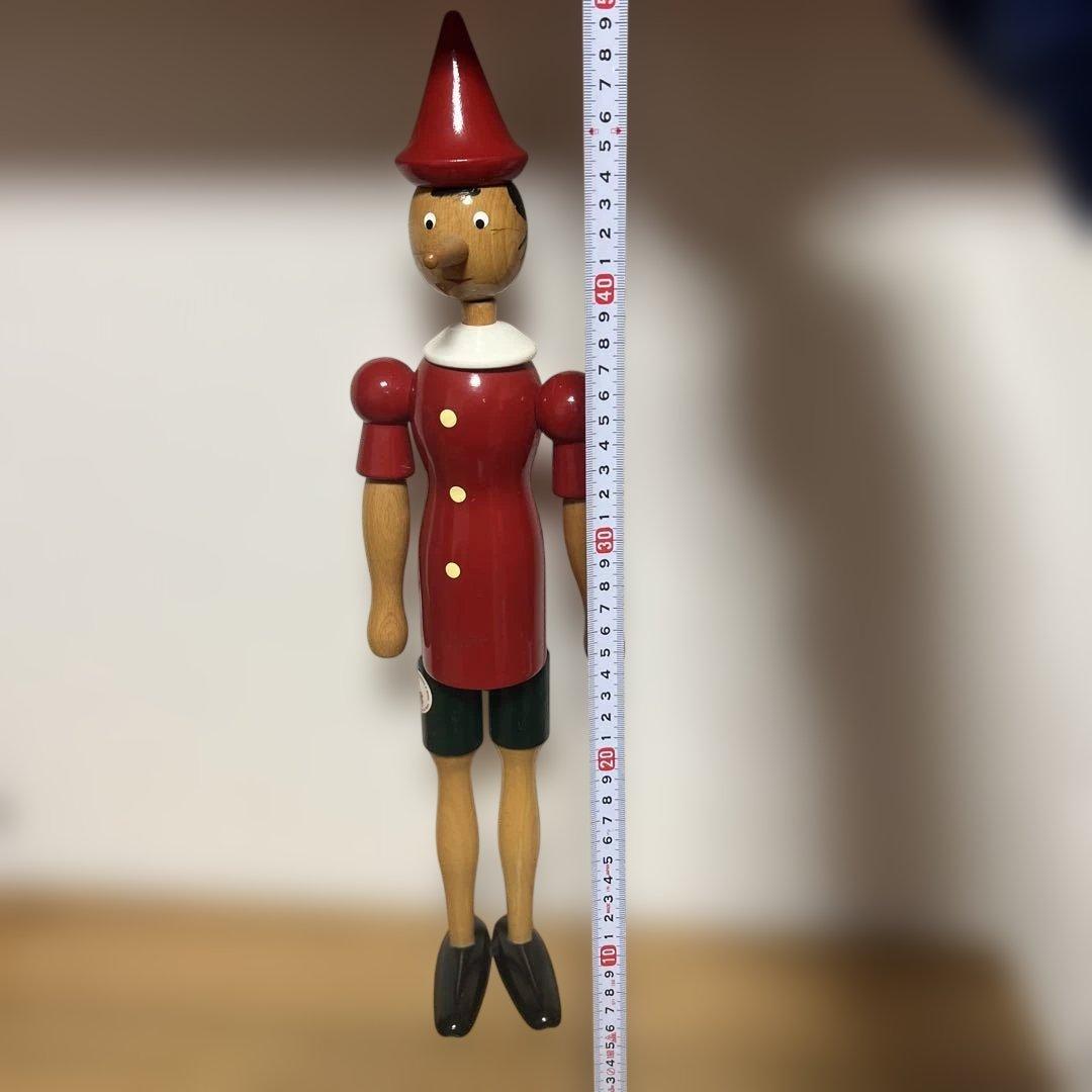 イタリア製 木製 ピノキオ人形 約50cm - メルカリ