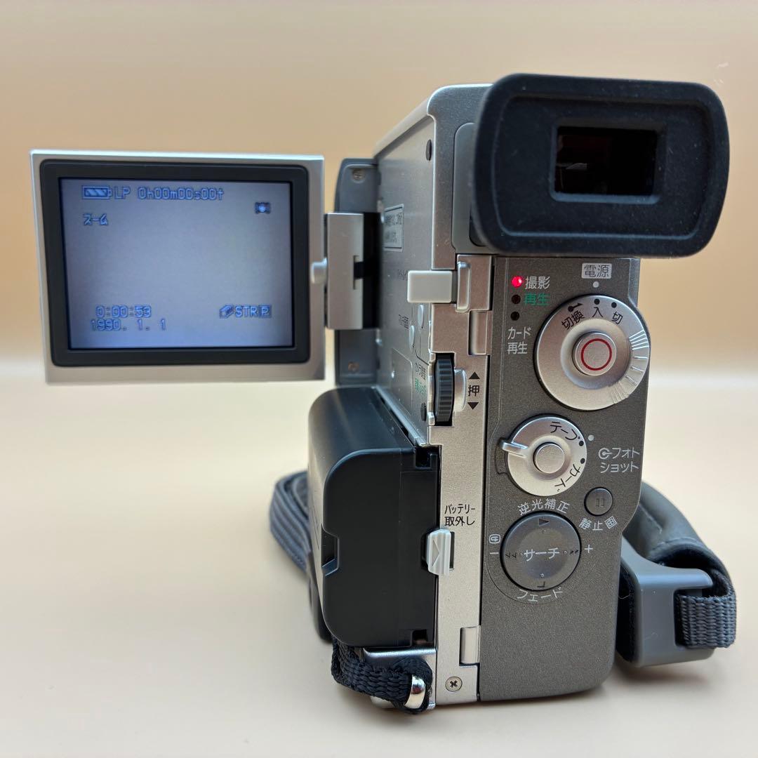 美品 縦型 Panasonic NV-C3 MiniDVビデオカメラ ダビング