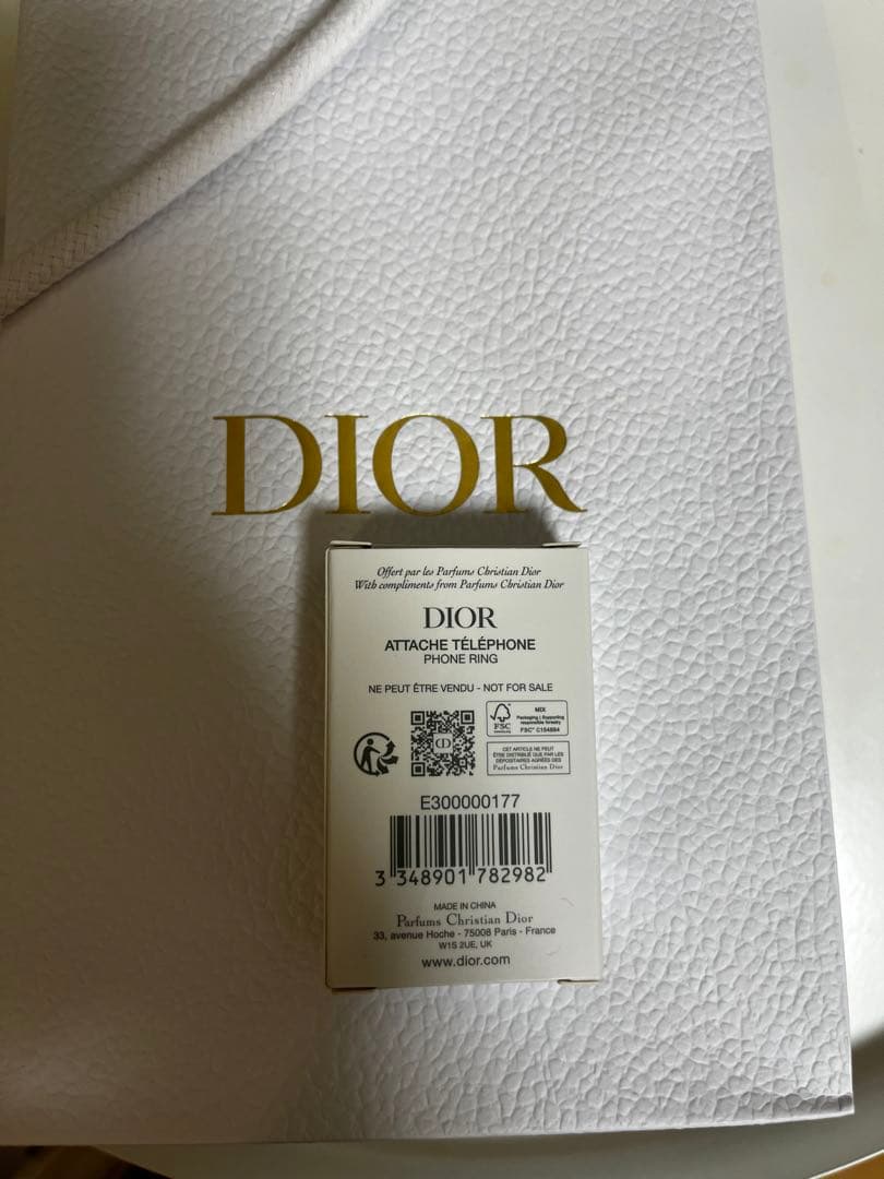 Dior ノベルティ　ミラー　スマホスタンド