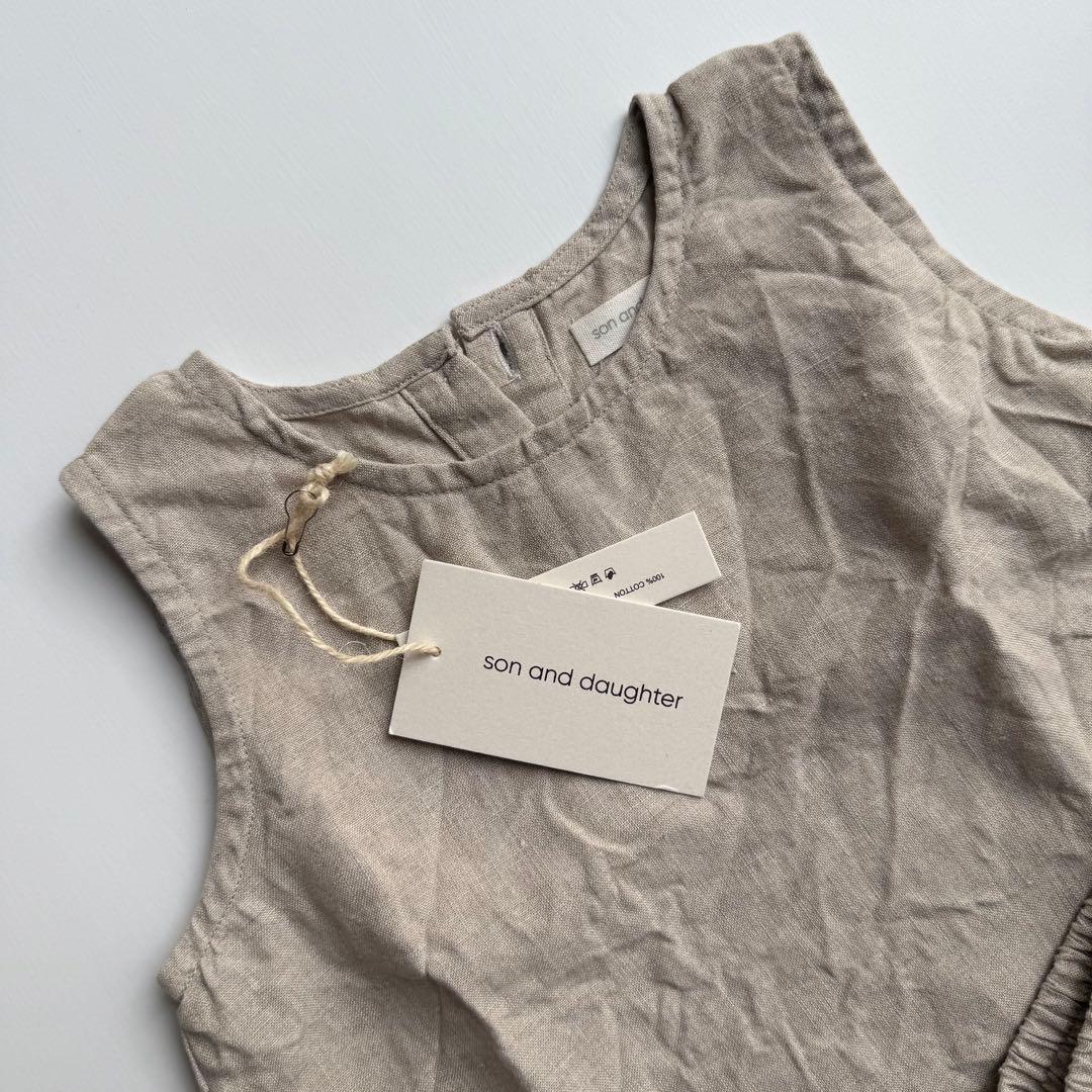 その他 son and daughter Koa Linen Sets Natural