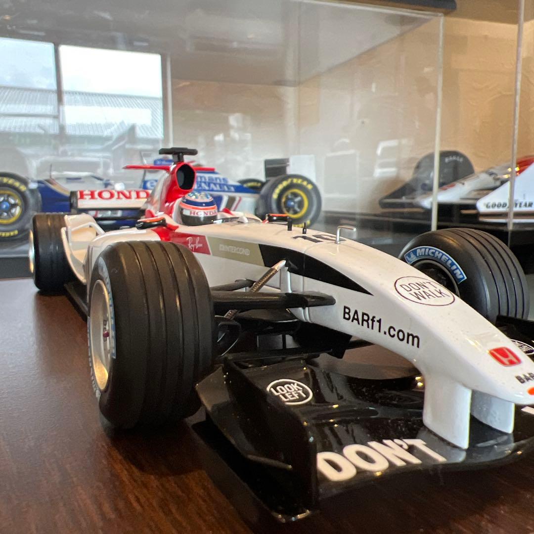 ミニチャンプス1/18スケール2004年BARホンダ 佐藤琢磨