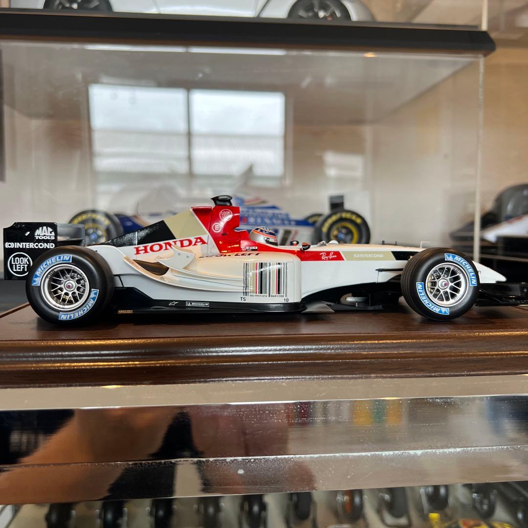 ミニチャンプス1/18スケール2004年BARホンダ 佐藤琢磨