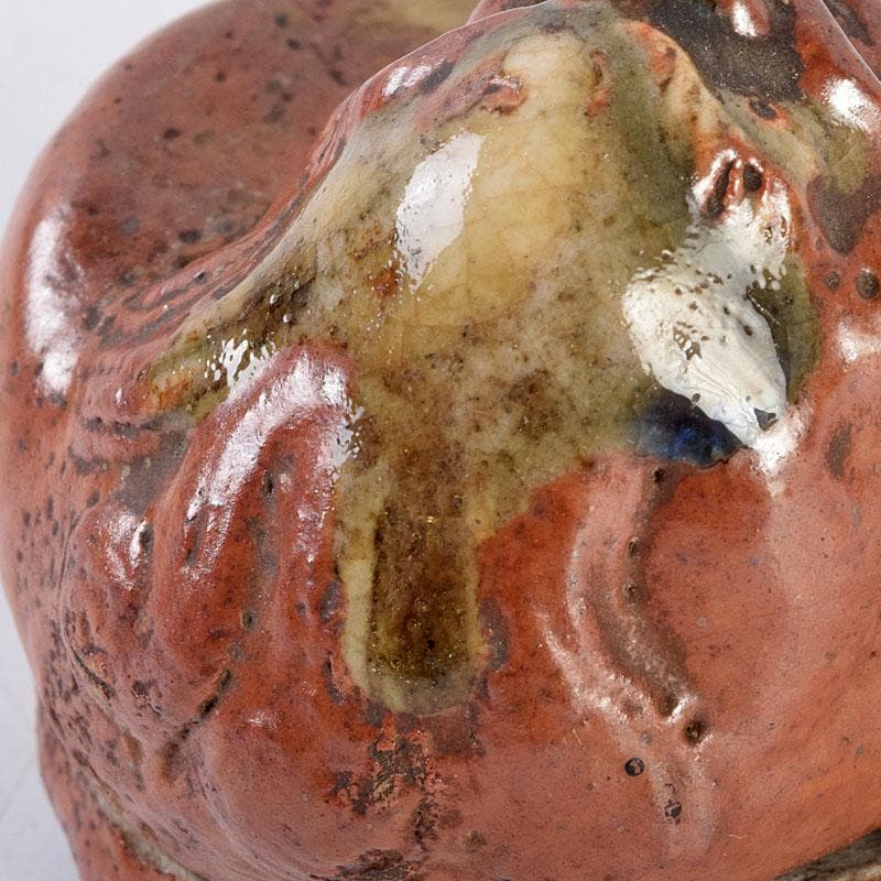 茶道具 尾形乾山作 色絵 獅子香合 時代箱 V 8816 - メルカリ