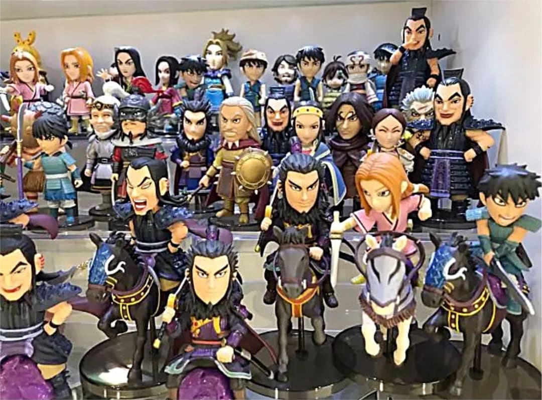 キングダム ワールドコレクタブルフィギュア39種 ＋ オリジナル6種　計45種