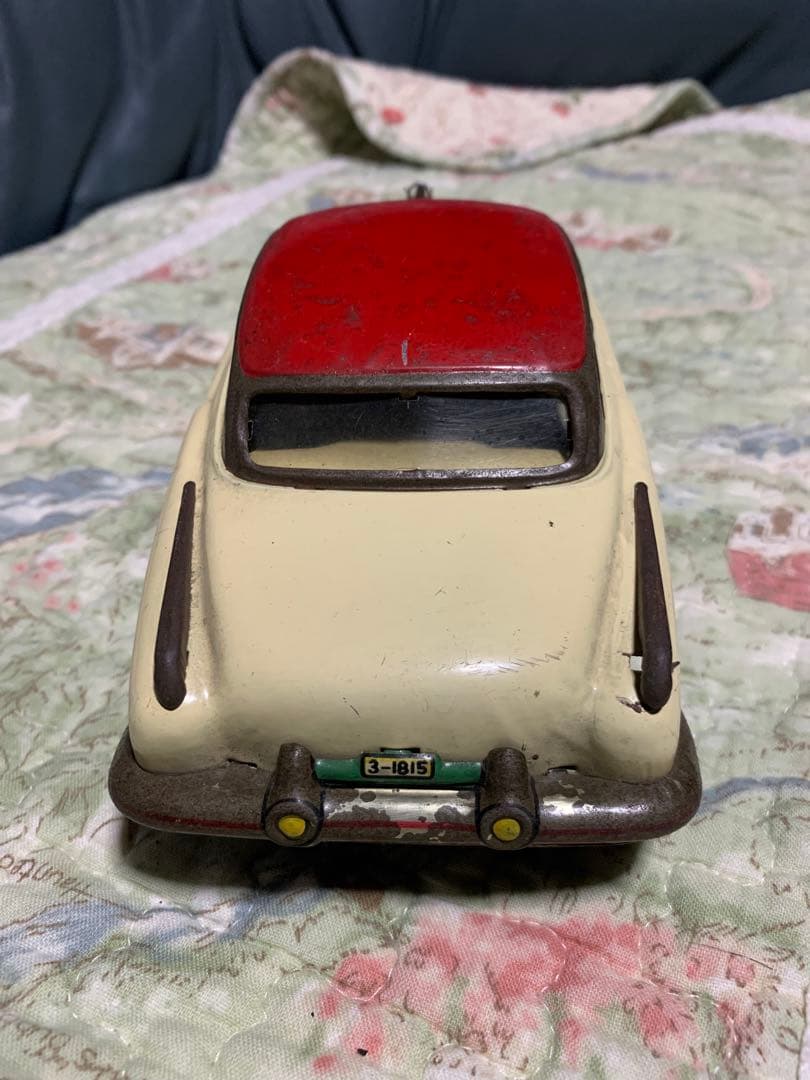 マルサン 1950年代ブリキ自動車 昭和レトロ 日本製