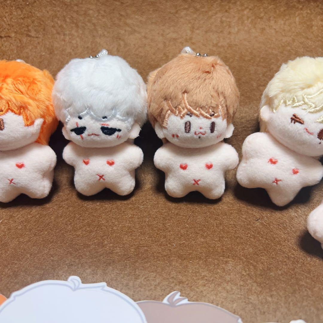 き*よ様 BTS ジン　ジョングク　ユンギ　5cm ぬいぐるみ　新品　マスター