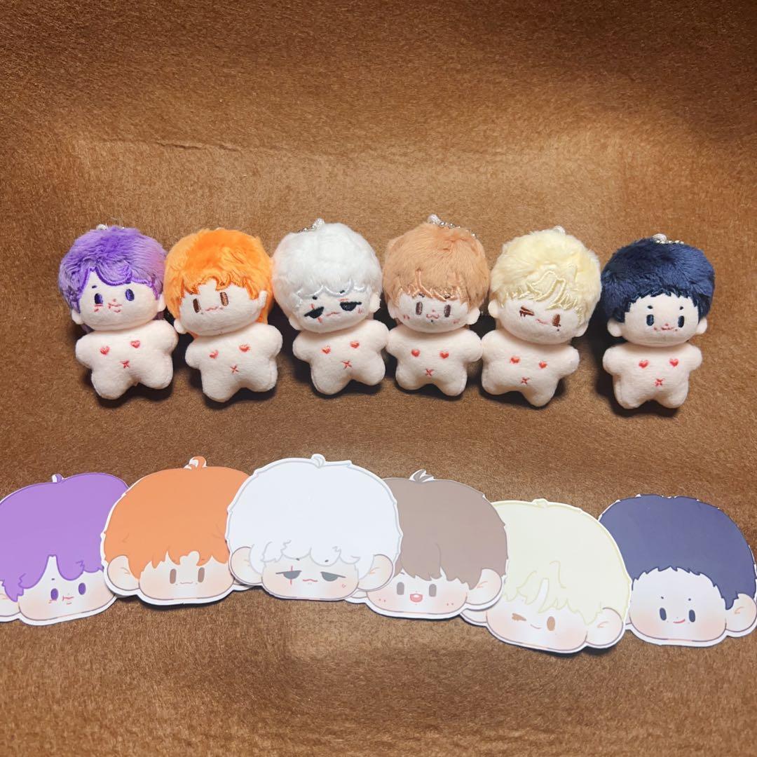 き*よ様 BTS ジン　ジョングク　ユンギ　5cm ぬいぐるみ　新品　マスター