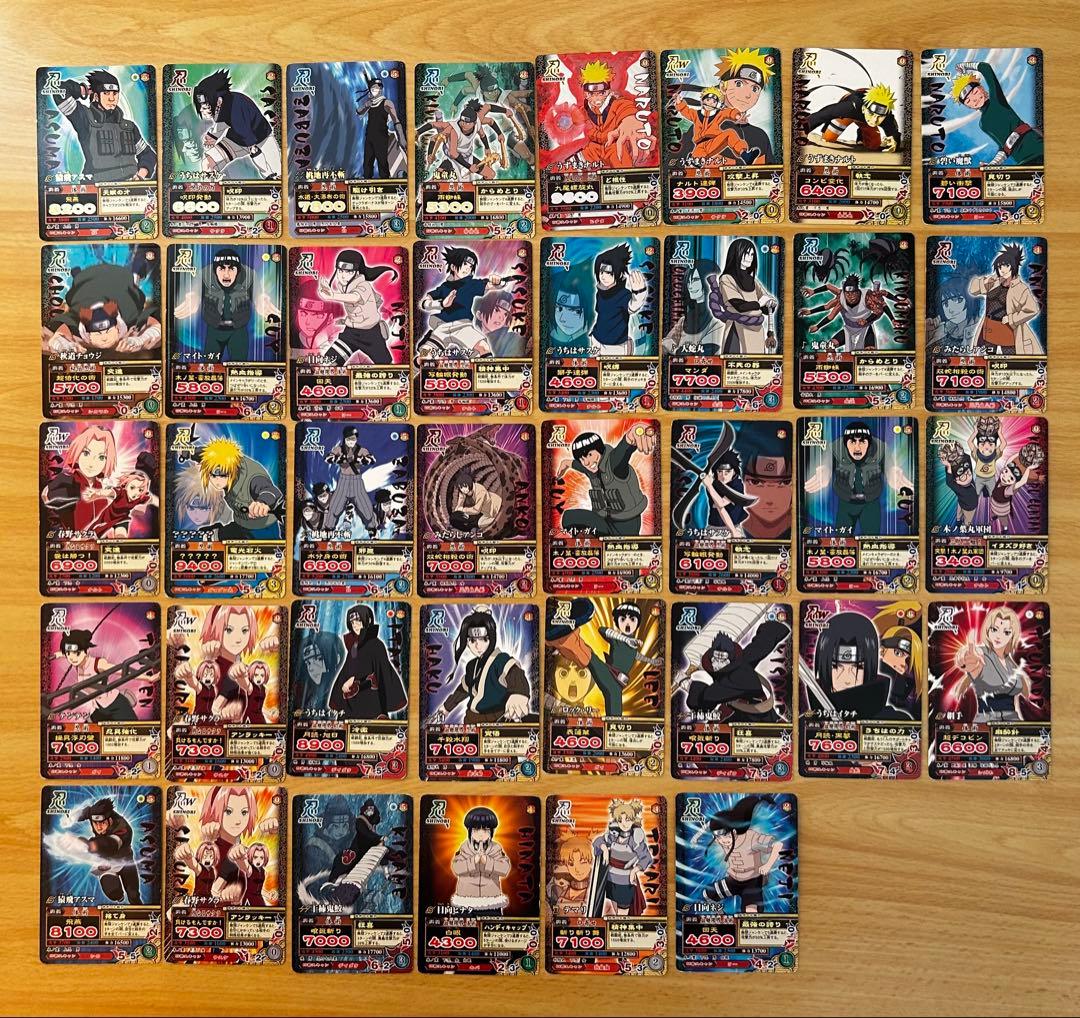 ナルト トレーディングカードセット 【38枚】 - メルカリ